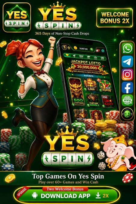 Yes Spin Game APK Download 2026 | Explore Slots, Lucky Spin & New Games